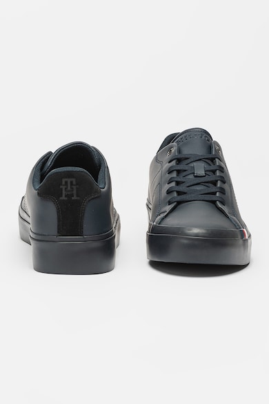 Tommy Hilfiger Bőr sneaker nyersbőr részletekkel férfi