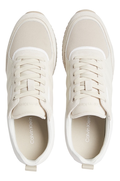 CALVIN KLEIN Bőr és nyersbőr sneaker férfi