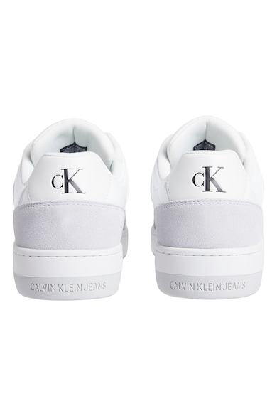 CALVIN KLEIN JEANS Спортни обувки от кожа и велур с лого Мъже