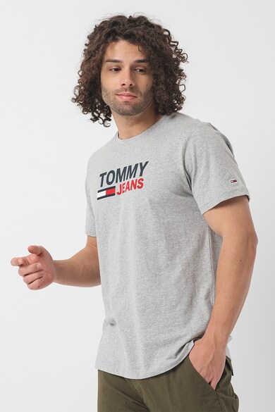 Tommy Jeans Тениска от органичен памук с лого Мъже