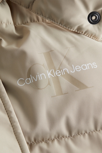 CALVIN KLEIN JEANS Bélelt télikabát hosszított dizájnnal női