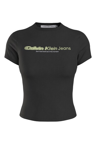 CALVIN KLEIN JEANS Crop póló logómintával női