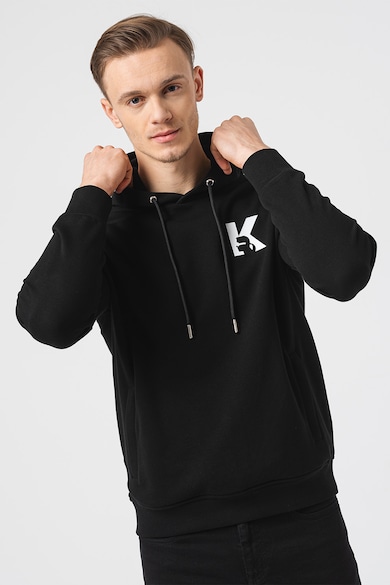 Karl Lagerfeld Kapucnis pulóver kenguruzsebbel férfi