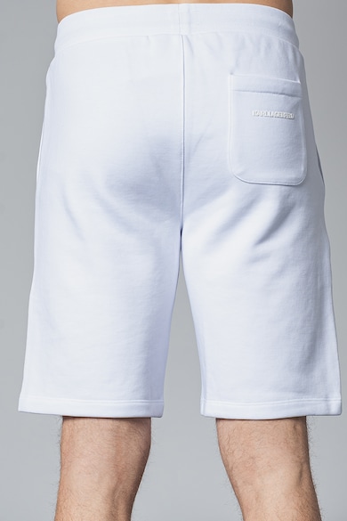 Karl Lagerfeld Къс панталон с памук и лого Мъже