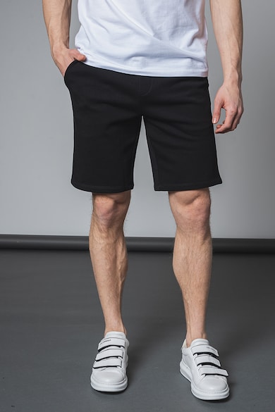 Karl Lagerfeld Къс панталон с бродирано лого Мъже