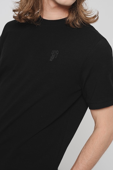 Karl Lagerfeld Pamuttartalmú póló diszkrét logóval férfi