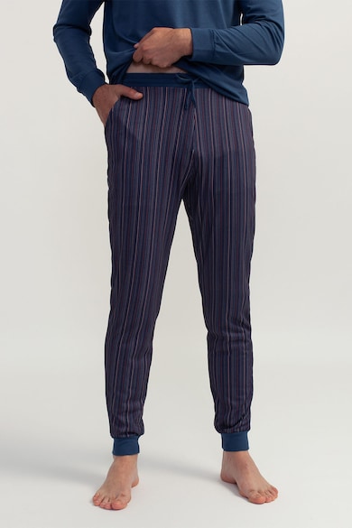 Sofiaman Urban modál- és pamuttartalmú pizsama gombos hasítékkal férfi