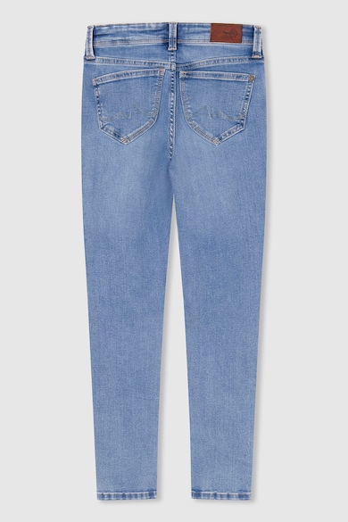 Pepe Jeans London Mosott hatású skinny fit farmernadrág Lány