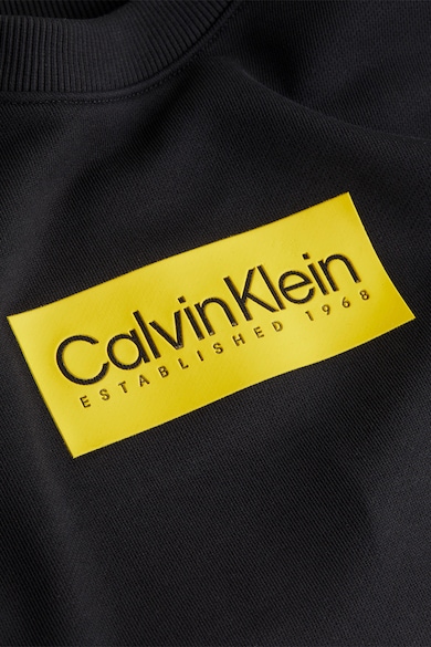 CALVIN KLEIN Суитшърт от отганичен памук с лого Мъже