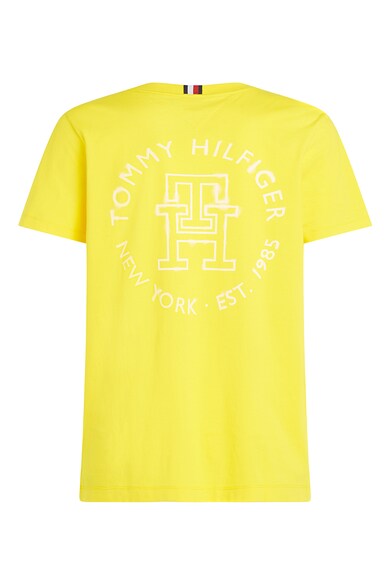 Tommy Hilfiger Тениска от органичен памук с овално деколте Мъже