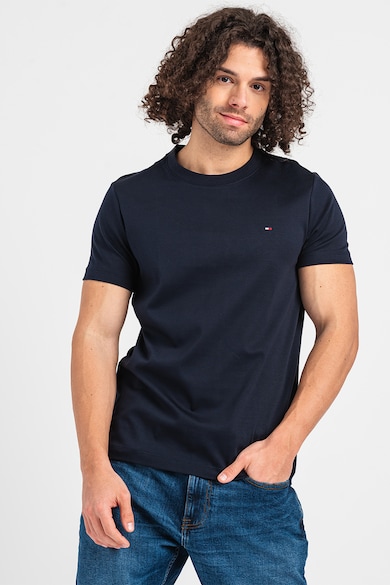 Tommy Hilfiger Tricou slim fit cu decolteu la baza gatului Barbati