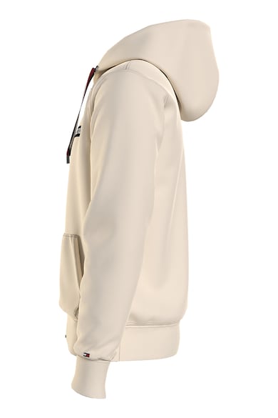 Tommy Hilfiger Cipzáros pulóver kapucnival és logós részlettel férfi