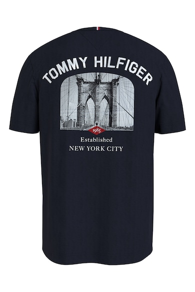 Tommy Hilfiger Тениска с овално деколте и десен Мъже