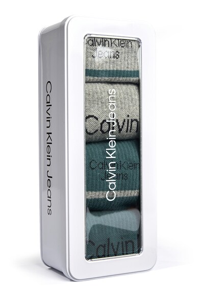 CALVIN KLEIN Дълги чорапи с лого - 4 чифта Мъже