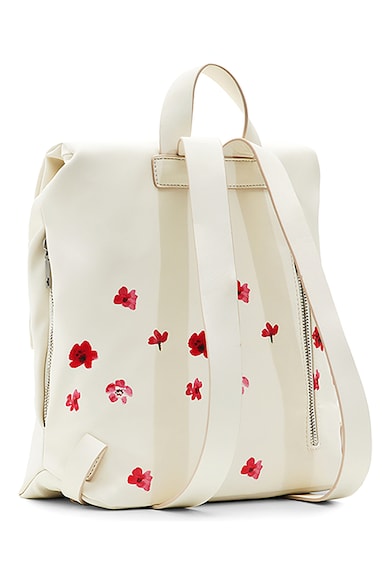 DESIGUAL Rucsac de piele ecologica cu imprimeu floral Femei