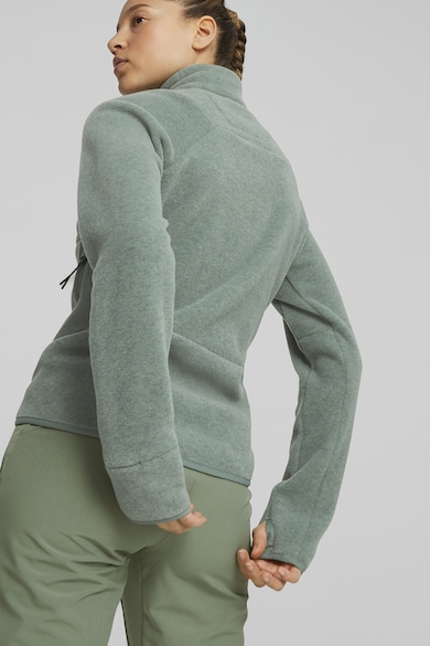 Puma Jacheta din material fleece cu fermoar pentru alergare Femei