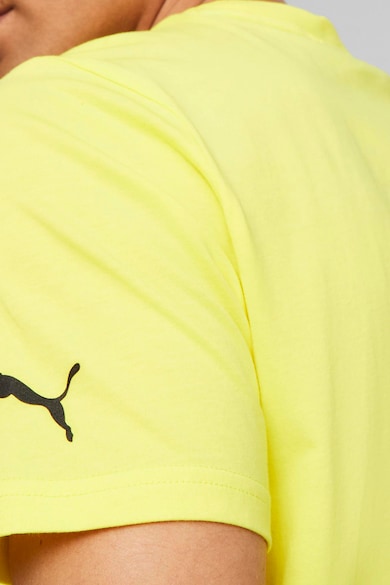 Puma Тениска Race с овално деколте и лого Мъже