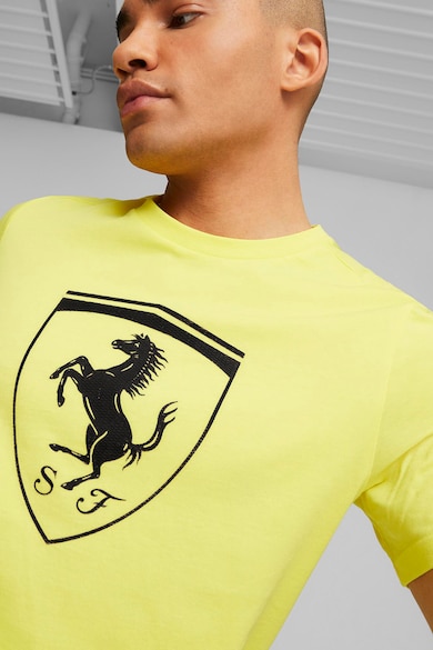 Puma Race kerek nyakú logómintás póló férfi