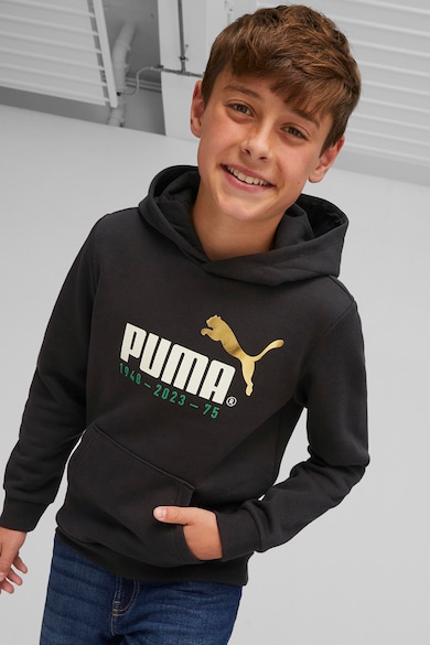 Puma No.1 Celebration kapucnis pulóver logómintával Fiú