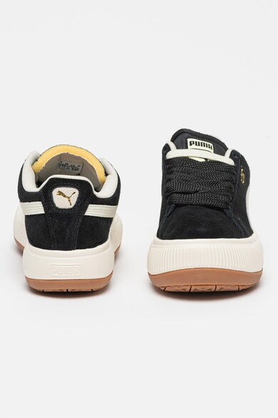 Puma Pantofi sport flatform din piele intoarsa cu logo Mayu Femei