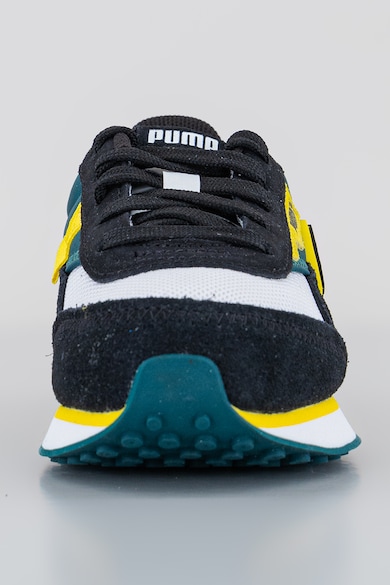 Puma Pantofi sport cu garnituri din piele intoarsa Future Rider Baieti