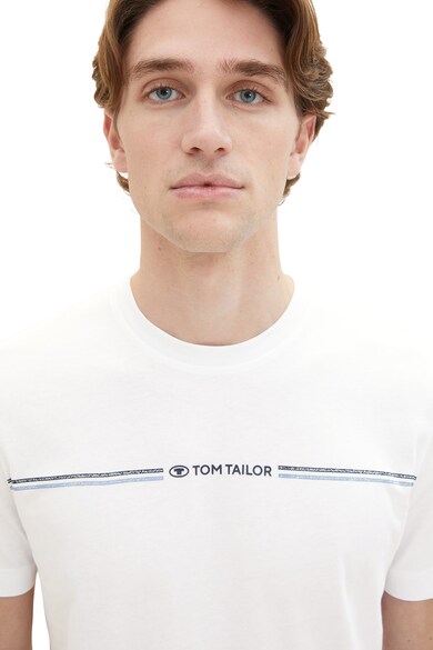 Tom Tailor Памучна тениска с лого Мъже