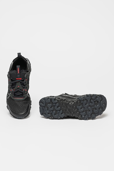 Nike Pantofi sport cu garnituri din piele ecologica React Vision Baieti