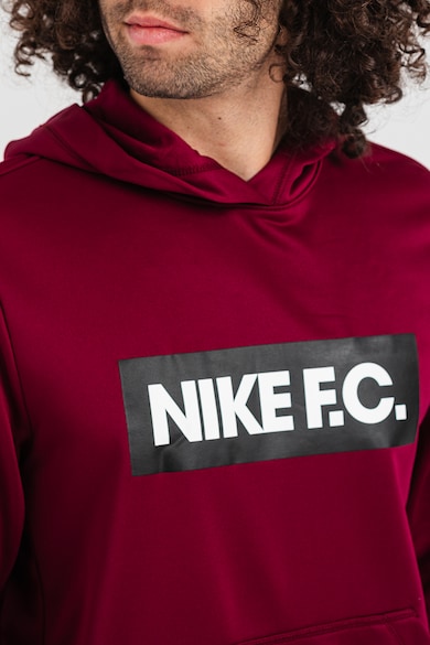 Nike Nike F.C. Dri-Fit kapucnis sportpulóver gumis logómintával férfi