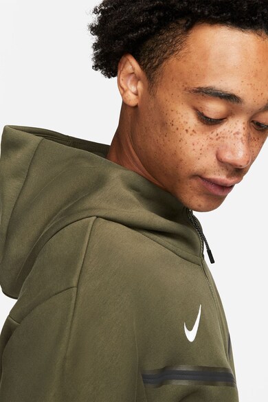 Nike Cipzáros sportpulóver logóval férfi
