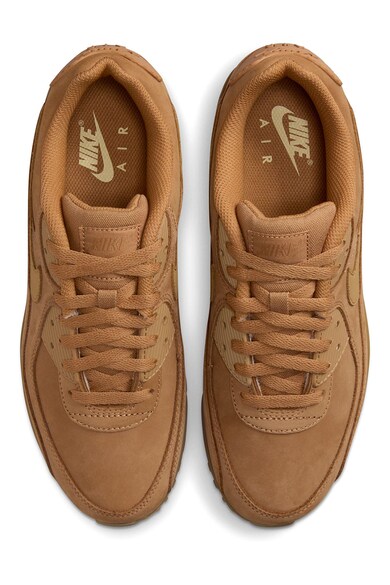 Nike Pantofi sport de piele nabuc Air Max 90 Premium Barbati