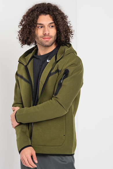 Nike Tech kapucnis pulóver logós részlettel férfi