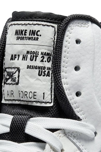 Nike Pantofi sport high-top Air Force 1 de piele si piele ecologica Femei
