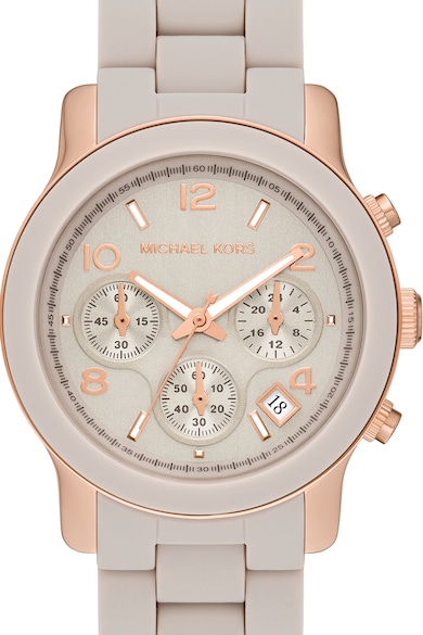 Michael Kors Chrono karóra szilikonszíjjal női