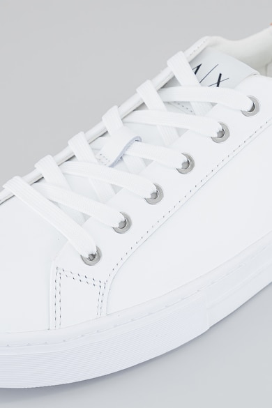 ARMANI EXCHANGE Bőrsneaker logós részlettel női