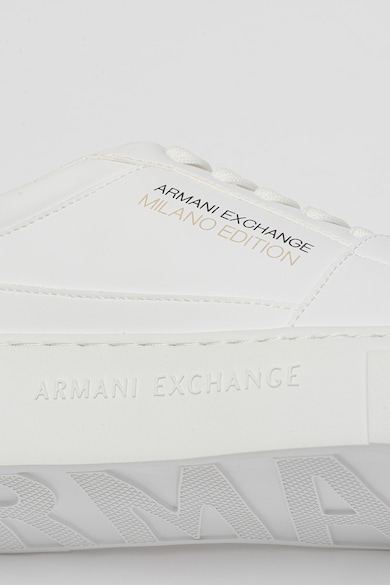 ARMANI EXCHANGE Спортни обувки от еко кожа с велур Жени