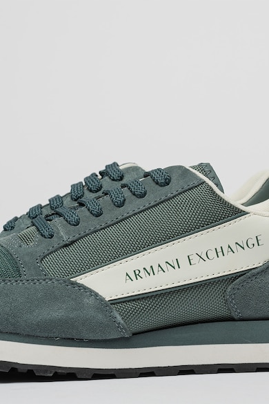 ARMANI EXCHANGE Sneaker nyersbőr részletekkel férfi