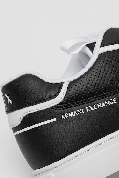 ARMANI EXCHANGE Спортни обувки от еко кожа с перфорации Мъже