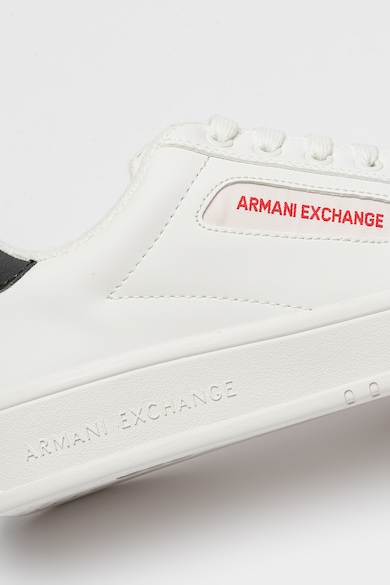ARMANI EXCHANGE Спортни обувки от еко кожа с нисък профил Мъже