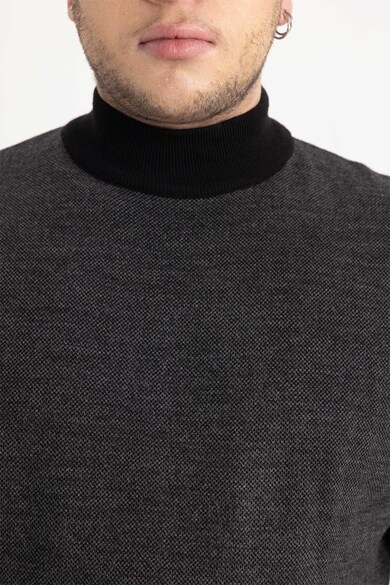 DeFacto Könyökfoltos pulóver férfi