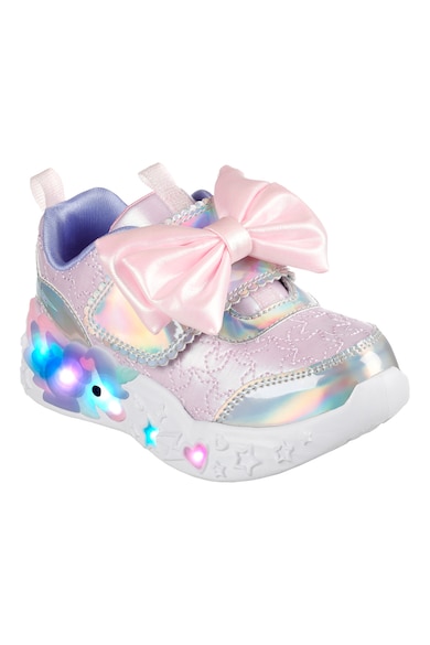 Skechers S Lights-Unicorn colorblock dizájnos sneaker Lány