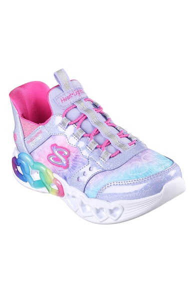 Skechers Pantofi sport slip-in cu lumini LED Fete