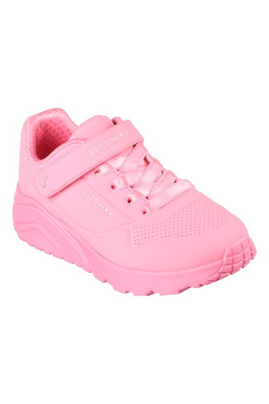 Skechers Спортни обувки от еко кожа Uno Lite с велкро Момичета
