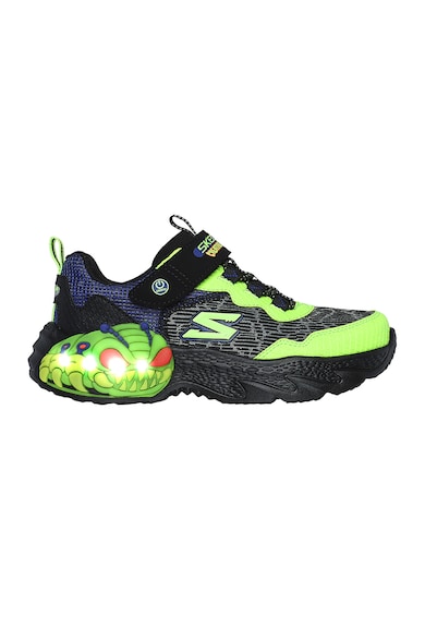 Skechers Tépőzáras sneaker LED fényekkel Fiú