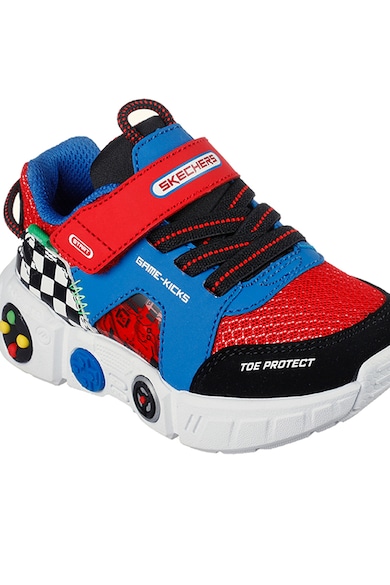 Skechers Pantofi sport cu inchidere velcro Lil Gametronix Baieti
