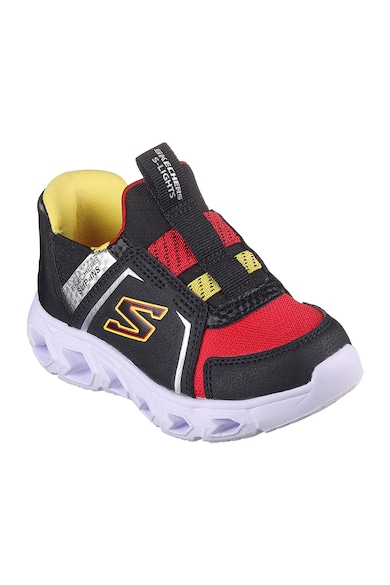 Skechers Pantofi sport slip-in cu lumini LED Hypno-Flash Baieti