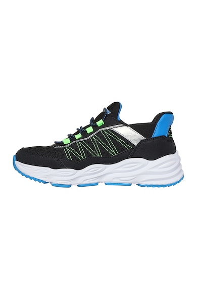 Skechers Pantofi sport slip-in din plasa Turbo Tread Baieti