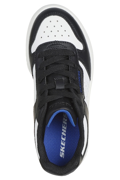 Skechers Pantofi sport din piele ecologica cu perforatii Baieti