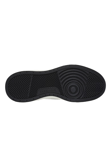 Skechers Pantofi sport de piele cu detalii logo Barbati