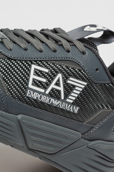 EA7 Спортни обувки от еко кожа с мрежа Жени