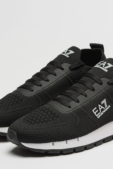 EA7 Pantofi sport din material textil cu logo Femei